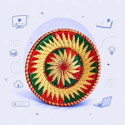 Moonj Art- Tharu Tribe- Bihar
