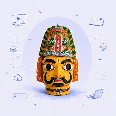 Naikpod Mask- Naikpod Tribe- Telangana