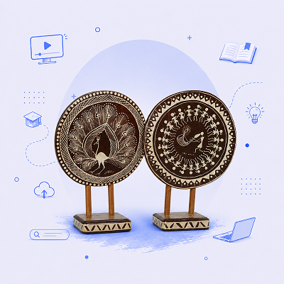 Wooden Craft - Warli Tribe - Maharashtra