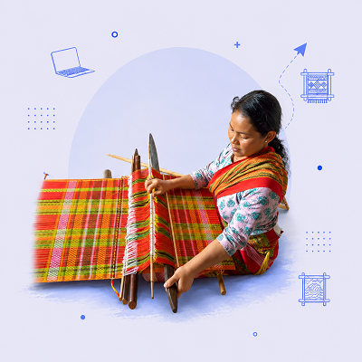 Weaving - Tripuri/ Noatia/ Jamatia/ Reang Tribe - Tripura