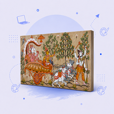 Bhitti Chitra- Bhil/ Meena Tribe- Rajasthan