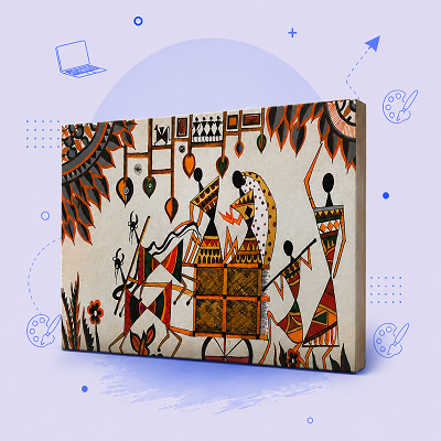 Warli Painting - Warli Tribe – Gujarat