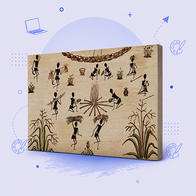 Kurumba Art- Kurumba Tribe- Tamil Nadu